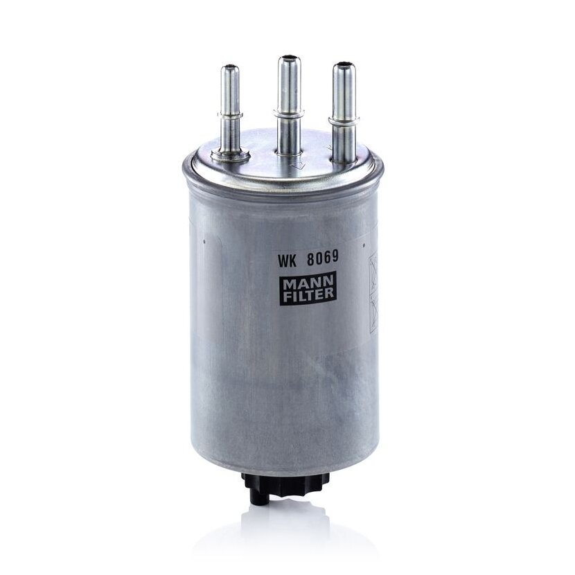 MANN-FILTER Kraftstofffilter WK 8069 - WK8069 für 0 K52A 23570A