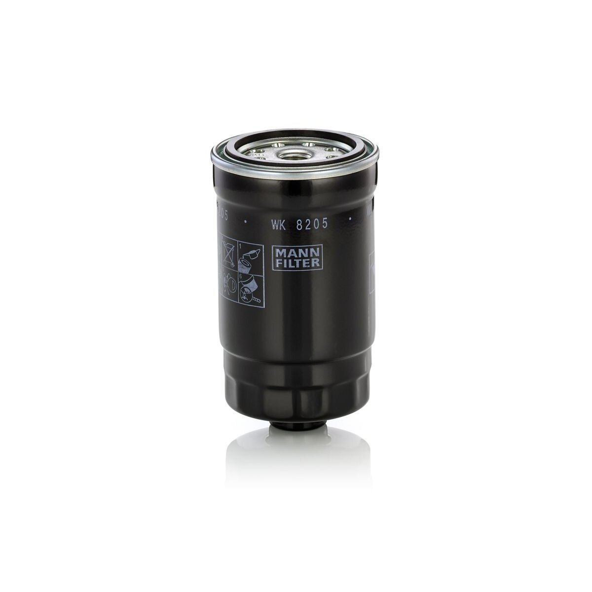 MANN-FILTER Kraftstofffilter WK 8205 - WK8205 für 31922-2E900