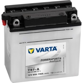 VARTA Starterbatterie 508013008A514; Spannung 12V;...