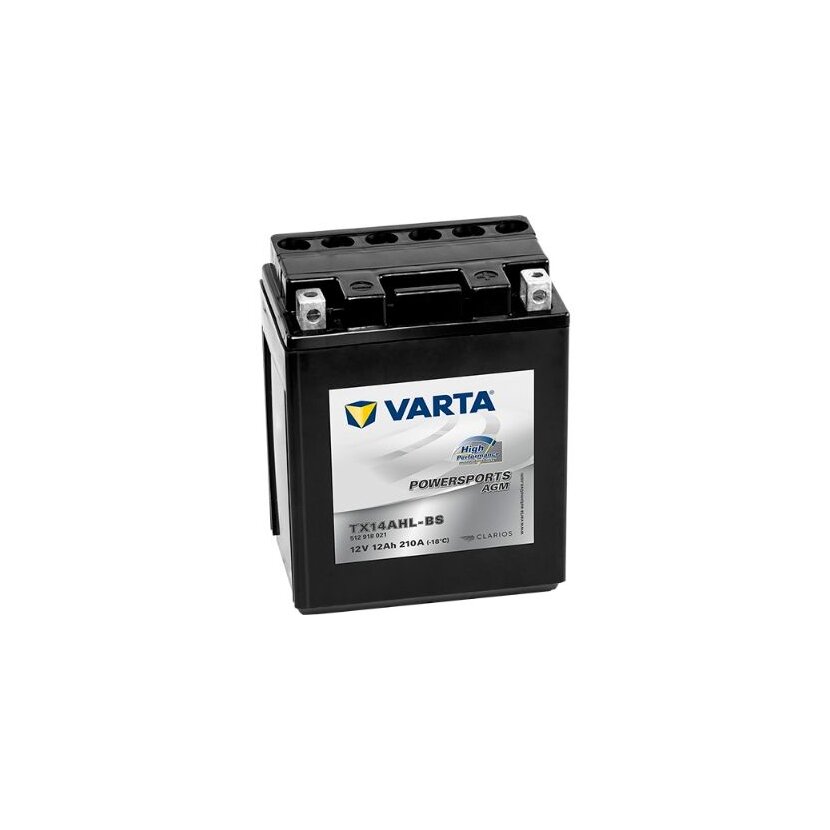 VARTA Starterbatterie 512918021A514; Spannung 12V; Kapazität 12AH