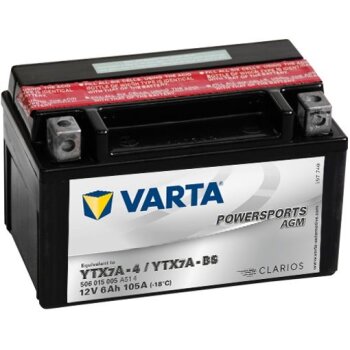 VARTA Starterbatterie 506015005A514; Spannung 12V;...