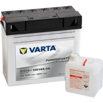 VARTA Starterbatterie 519013024I314; Spannung 12V;...
