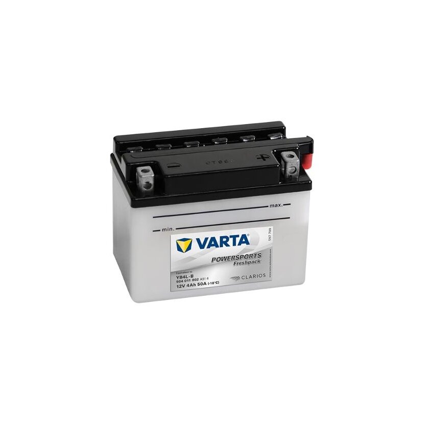VARTA Starterbatterie 504011002A514; Spannung 12V; Kapazität 4AH