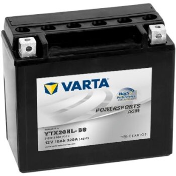 VARTA Starterbatterie 518918032A514; Spannung 12V;...
