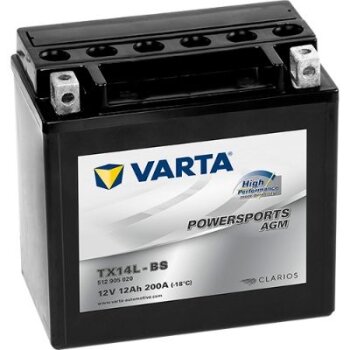VARTA Starterbatterie 512905020I314; Spannung 12V;...