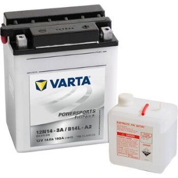 VARTA Starterbatterie 514011019I314; Spannung 12V;...
