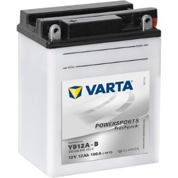 VARTA Starterbatterie 512015012A514; Spannung 12V;...