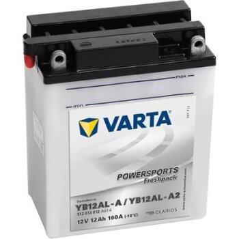 VARTA Starterbatterie 512013016I314; Spannung 12V;...