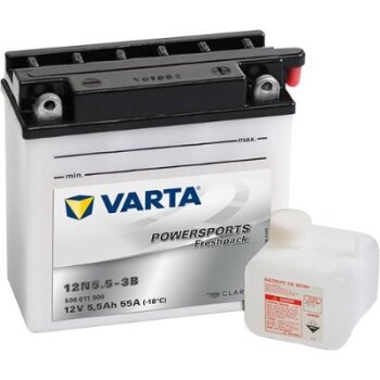 VARTA Starterbatterie 506011006I314; Spannung 12V;...