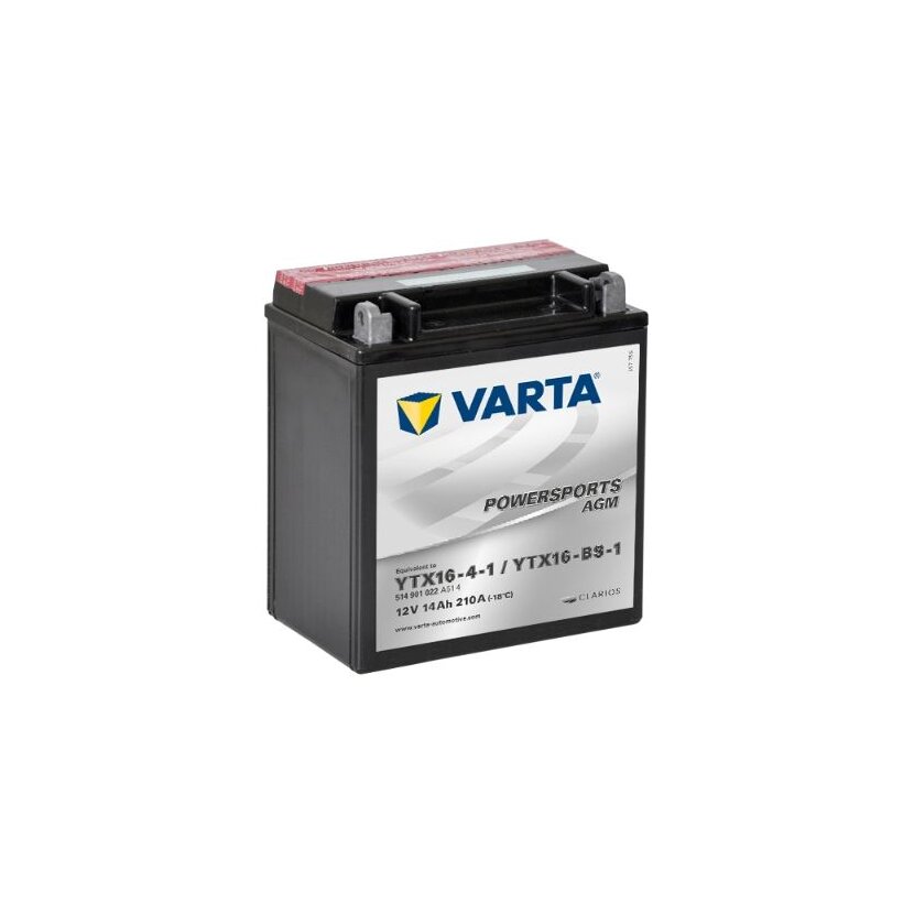 VARTA Starterbatterie 514901022A514; Spannung 12V; Kapazität 14AH