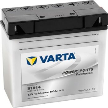 VARTA Starterbatterie 518014015A514; Spannung 12V;...