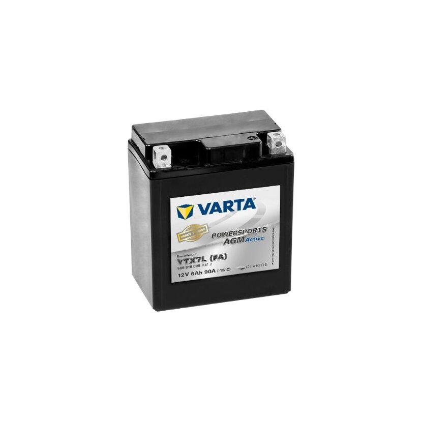 VARTA Starterbatterie 506919009A512; Spannung 12V; Kapazität 6AH
