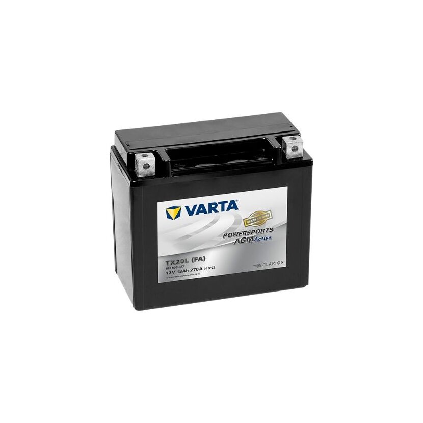 VARTA Starterbatterie 518909027I312; Spannung 12V; Kapazität 18AH