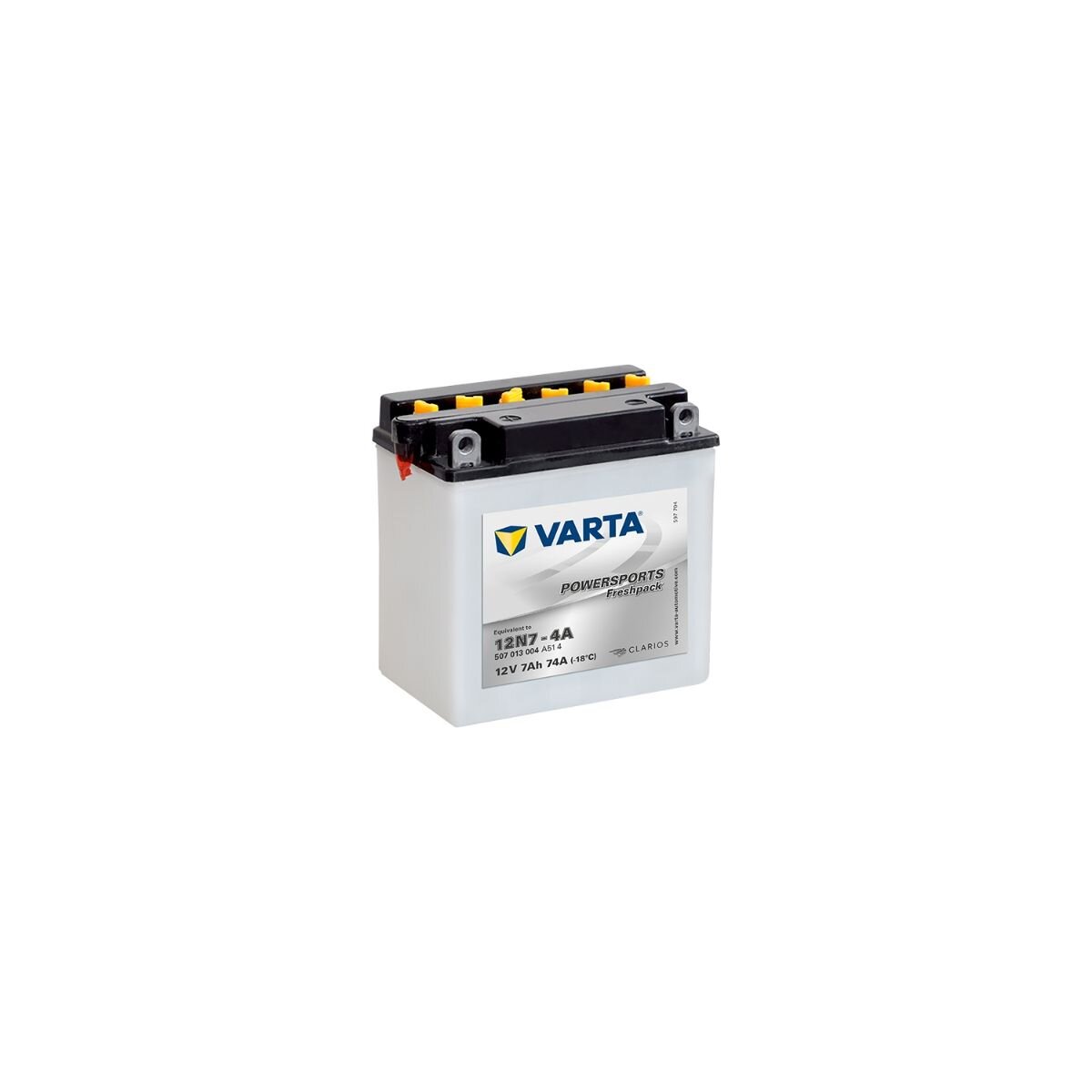 VARTA Starterbatterie 507013004A514; Spannung 12V; Kapazität 7AH
