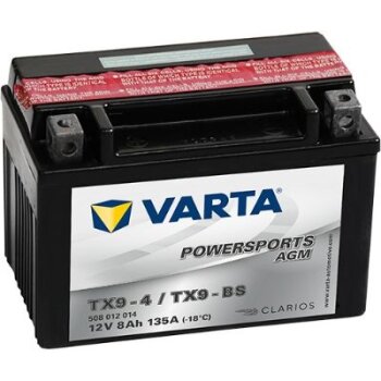 VARTA Starterbatterie 508012014I314; Spannung 12V;...