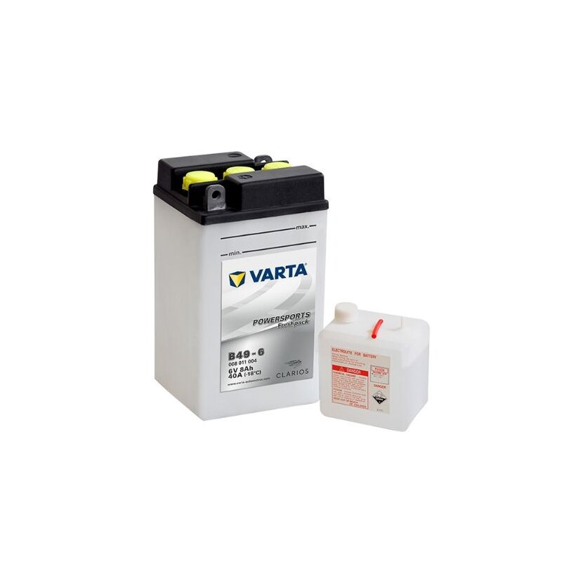 VARTA Starterbatterie 008011004I314; Spannung 6V; Kapazität 8AH