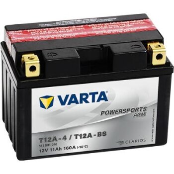 VARTA Starterbatterie 511901016I314; Spannung 12V;...