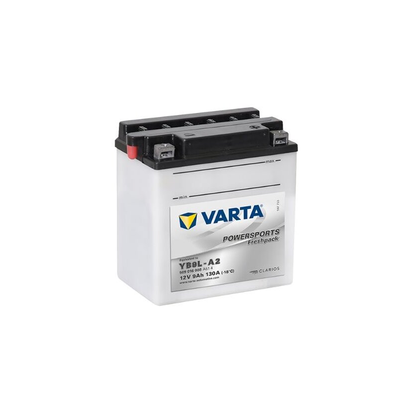 VARTA Starterbatterie 509016008A514; Spannung 12V; Kapazität 9AH