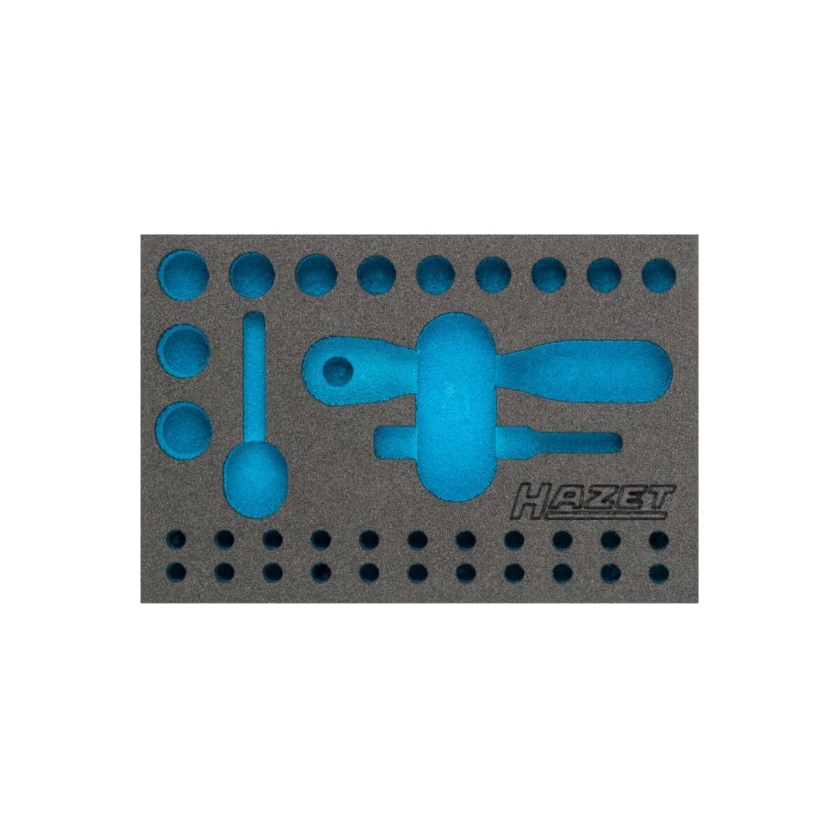 Produktbild von Hazet 163-523L Schaumstoffeinlage – Passgenau Für Sortimentskasten, 172x392 Mm, Robust & Langlebig – Original Hazet-Qualität