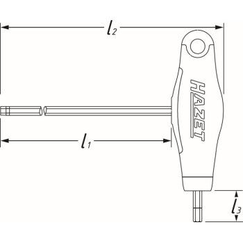 HAZET Schraubendreher 829KKT-T40 - 829KKTT40