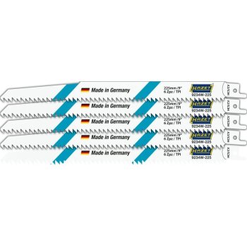 HAZET Sägeblattsatz, Säbelsäge 9234W-225/5...