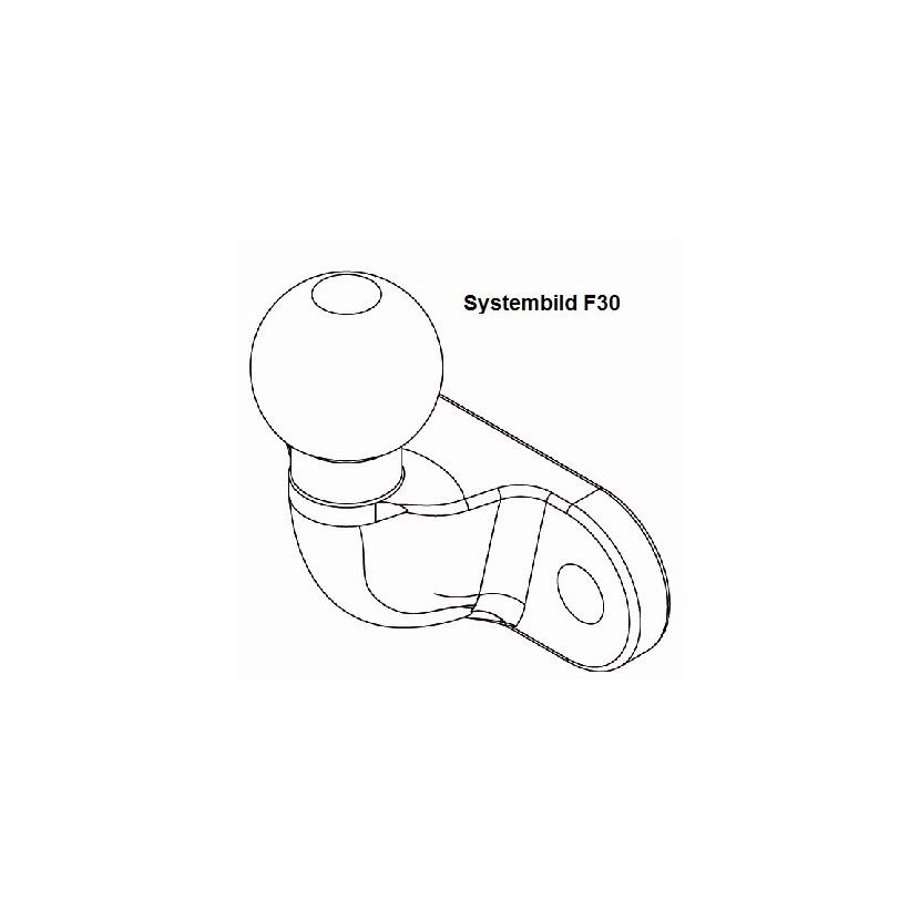 WESTFALIA Anhängebock, Anhängevorrichtung 335505600001