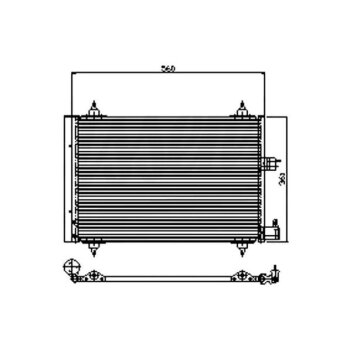 WAECO Kondensator, Klimaanlage 8880400276 für 6455AT