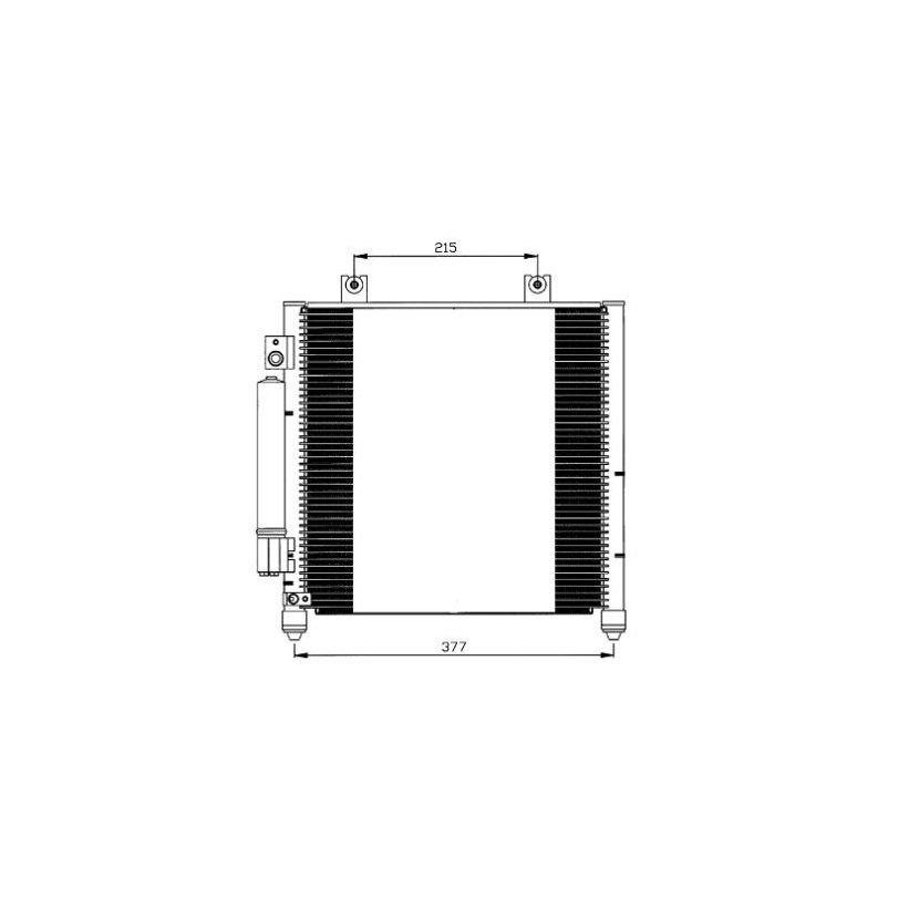 WAECO Kondensator, Klimaanlage 8880400362 für 9203541