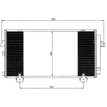 WAECO Kondensator, Klimaanlage 8880400375 für...