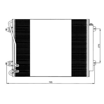 WAECO Kondensator, Klimaanlage 8880400386 für...