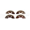 AL-KO 1213886 Bremsbacken-Komplettset, 200 x 50