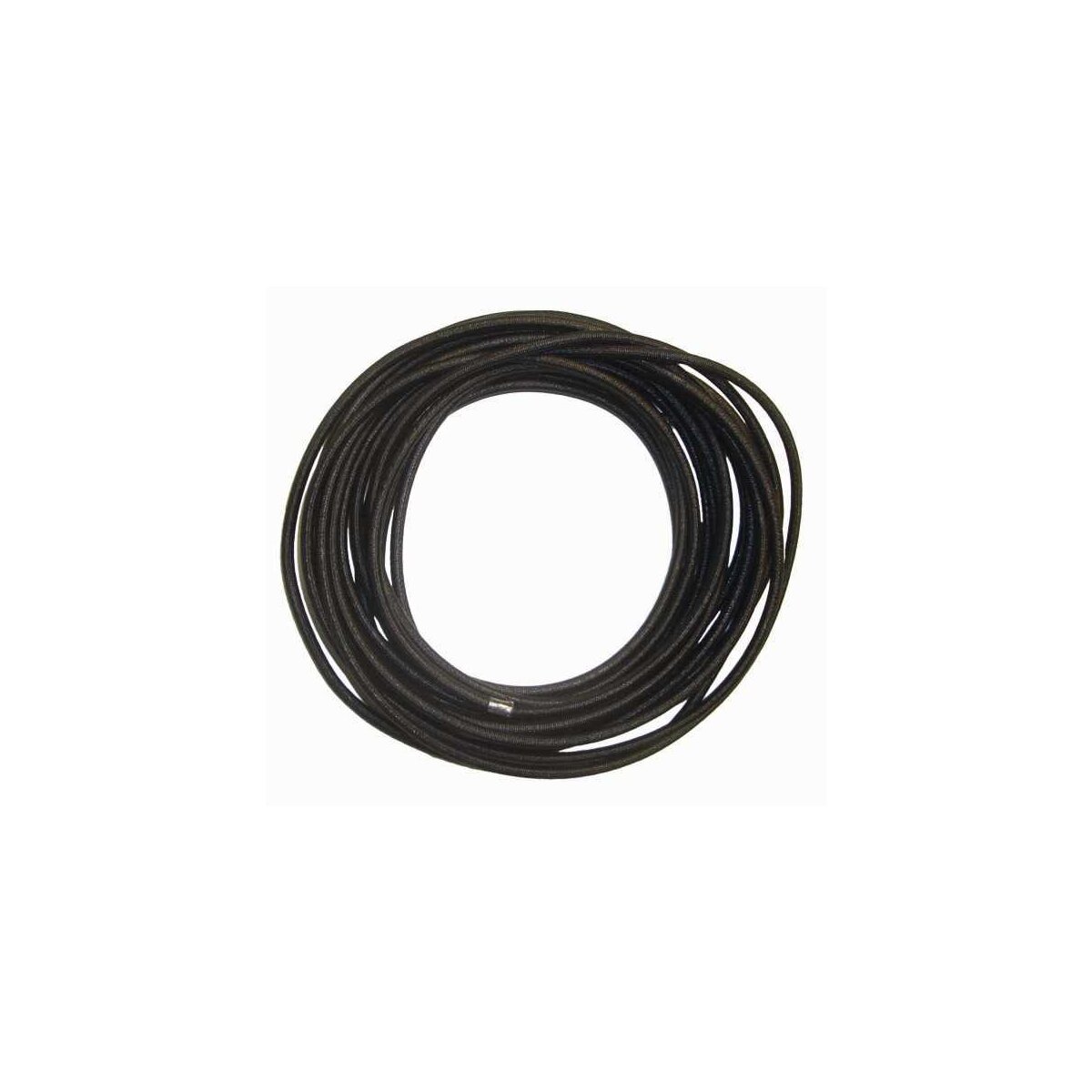 Expanderseil, Durchmesser 6 mm, schwarz, Preis pro Meter