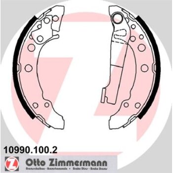 ZIMMERMANN Bremsbackensatz 10990.100.2 - 109901002...