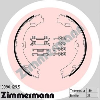 ZIMMERMANN Bremsbackensatz, Feststellbremse 10990.129.5 -...