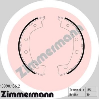 ZIMMERMANN Bremsbackensatz, Feststellbremse 10990.156.2 -...
