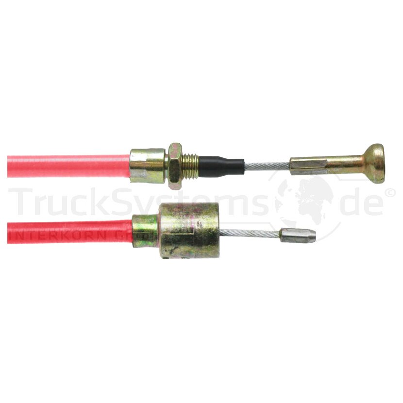 AL-KO Bremsseil 247287, HL 1320 mm, Glocke Durchmesser 26 mm/Nippel