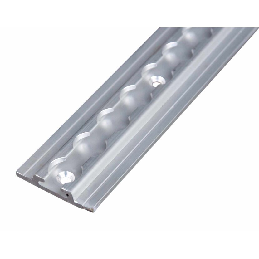 Airlineschiene, eckig, L 3000 mm, Alu, Einbau