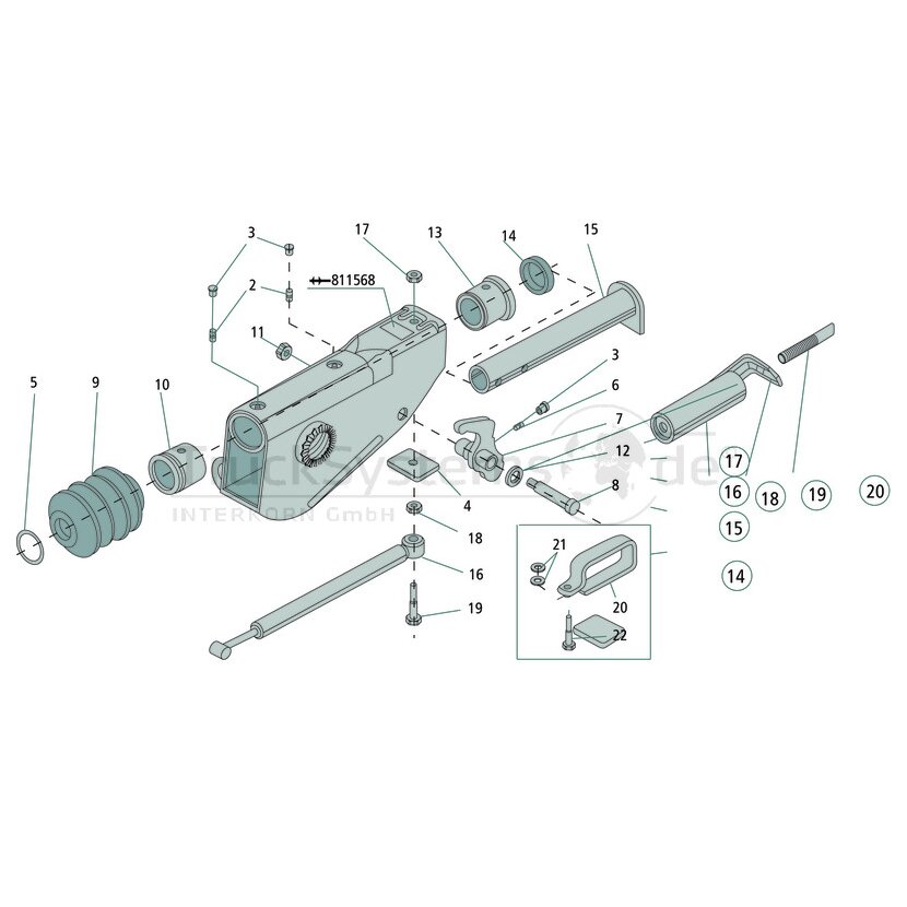 AL-KO 366348 Auflaufdämpfer, 60S, 90S, 101VB