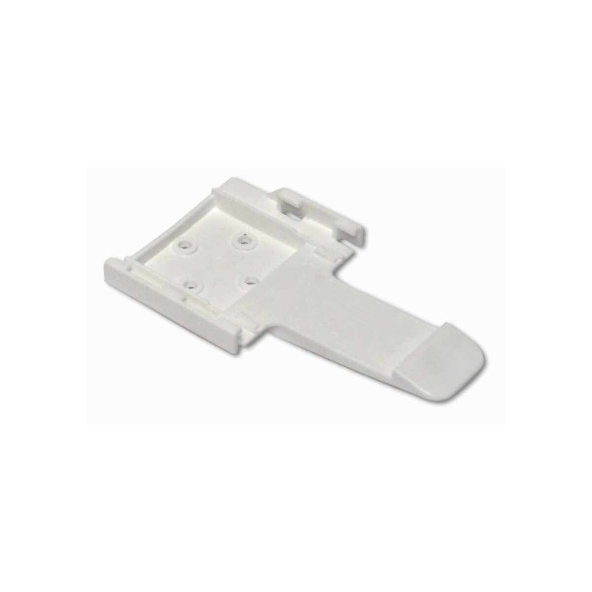 Halter passend für Unterlegkeil, Kunststoff, weiß