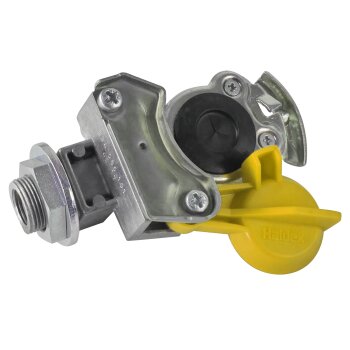 Kupplungskopf Protect-O, gelb (Bremse), mit Filter, M16 x...