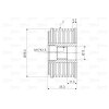 VALEO Generatorfreilauf 588088