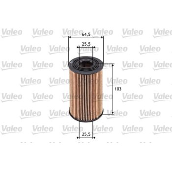 VALEO Ölfilter 586533 für 11421432097