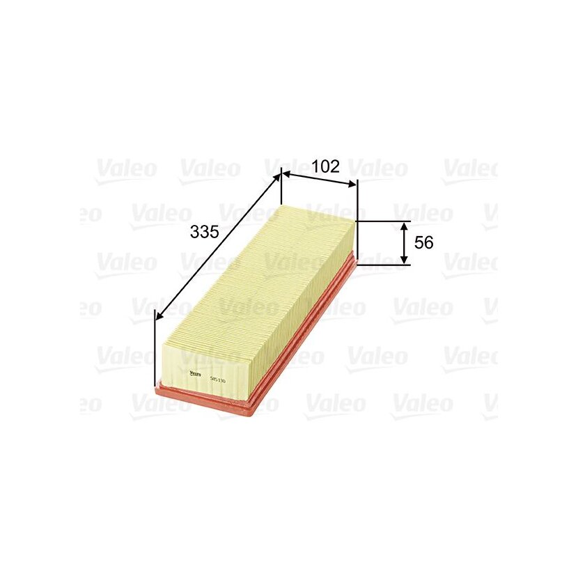 VALEO Luftfilter 585130 für 1444CZ