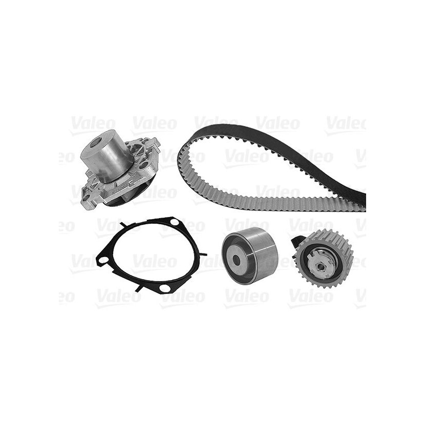 VALEO Wasserpumpe + Zahnriemensatz 614683 für 71771592