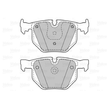 VALEO Bremsbelagsatz, Scheibenbremse 598411 für 34...
