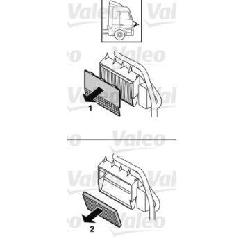 VALEO Filter, Innenraumluft 716018 für 9408350247