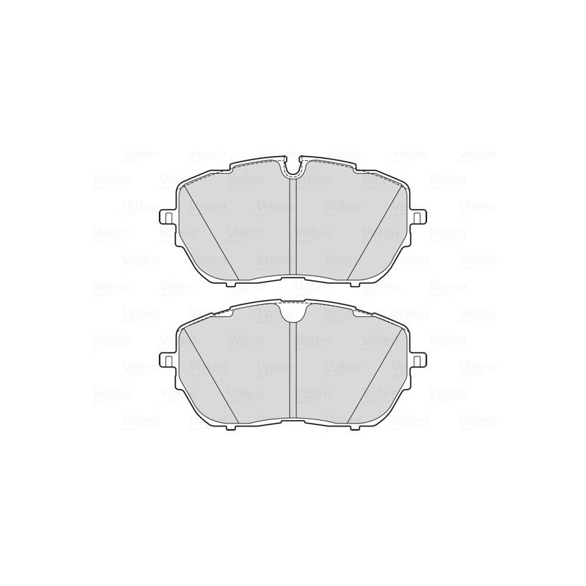 VALEO Bremsbelagsatz, Scheibenbremse 302205 für 1647877180