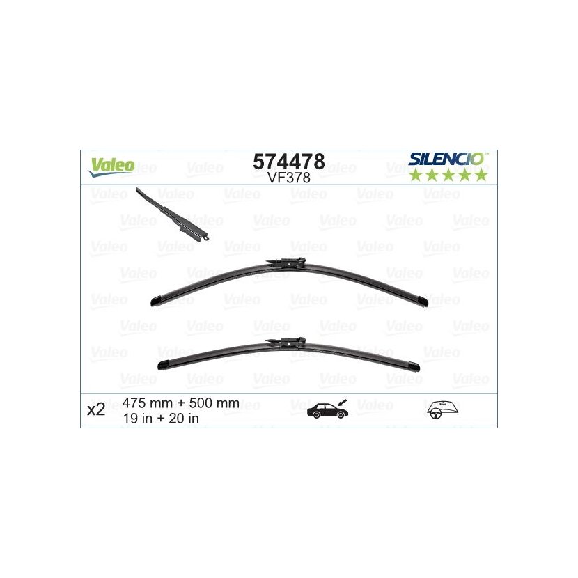 VALEO Wischblatt 574478 für 61 61 0 038 597