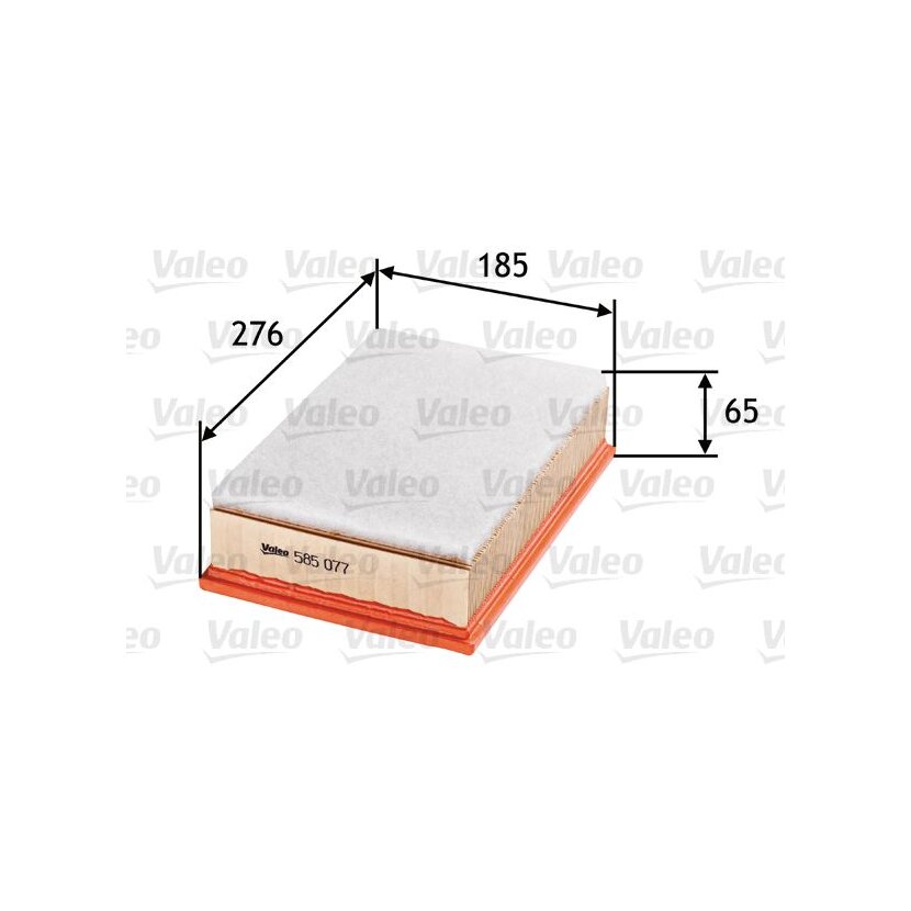 VALEO Luftfilter 585077 für 1L0129620