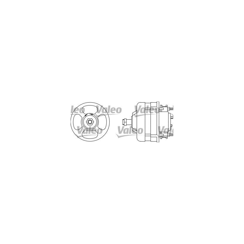 VALEO Generator 436376 für 01179755